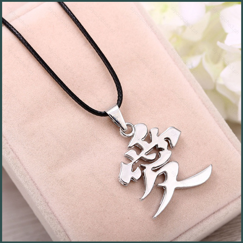 Sasuke và Itachi Naruto Necklaces với Charm Kunai - Bộ sưu tập Anime