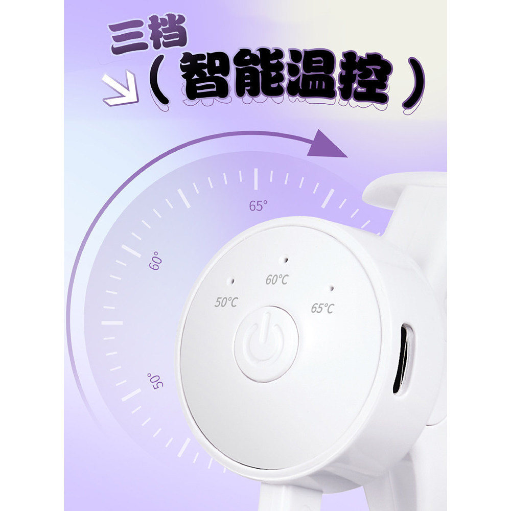 GECOMO GECOMO Máy uốn mi điện Perm Lược răng không giới hạn Làm nóng lâu Định hình uốn điện Perm Sạc