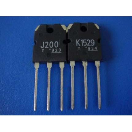 1 Đôi = 2 Cái / Lô (1 Cái K1529 + 1 Cái J200) 2SK1529 2SJ200 TO-3P