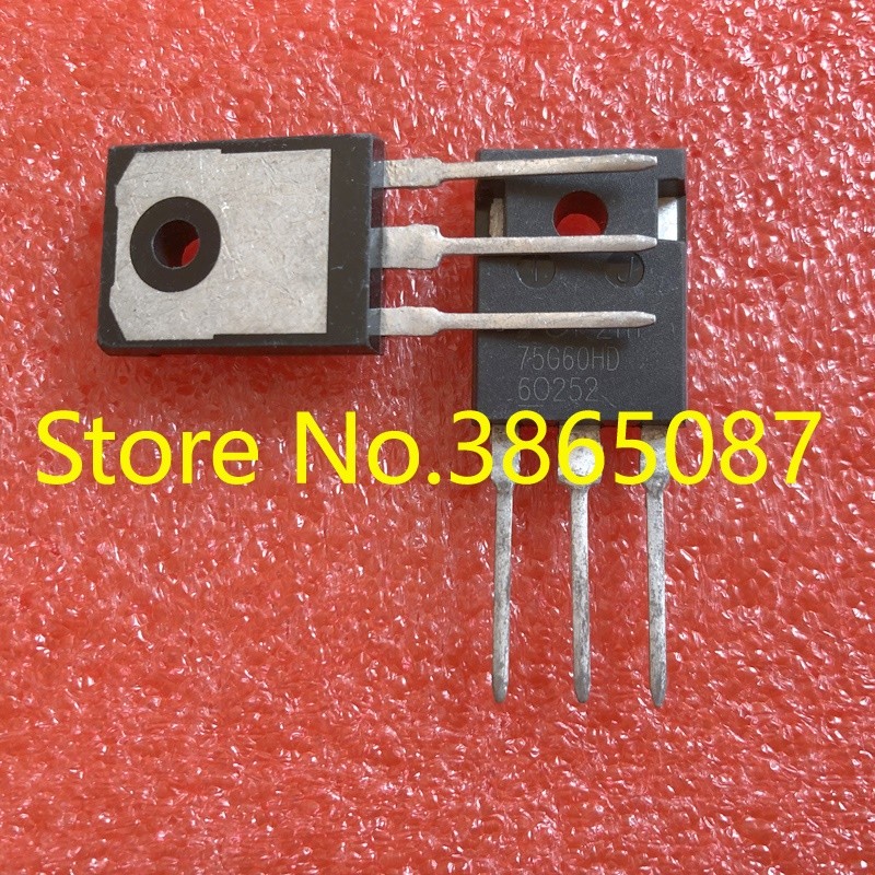 75G60HD FGW75N60HD HOẶC 75G60H FGW75N60H HOẶC 75G60VD FGW75N60VD TO-247 ỐNG ĐIỆN IGBT TRANSISTOR 10 
