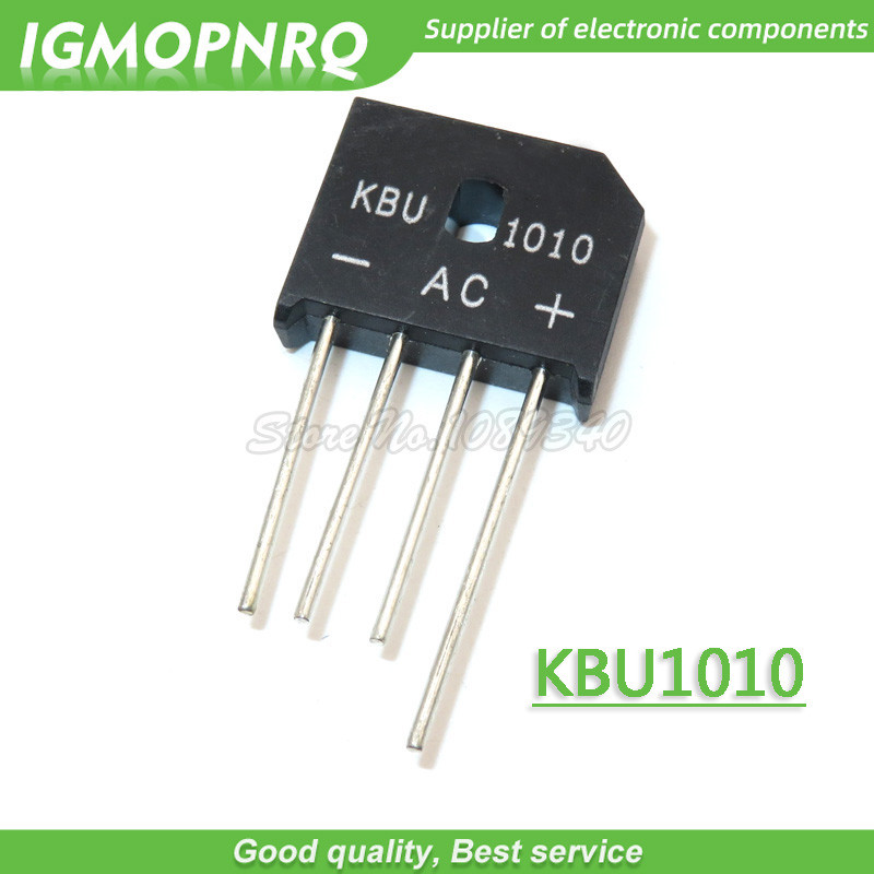 10 CÁI KBU1010 KBU-1010 10A 1000V diode cầu chỉnh lưu IMMPNRQ