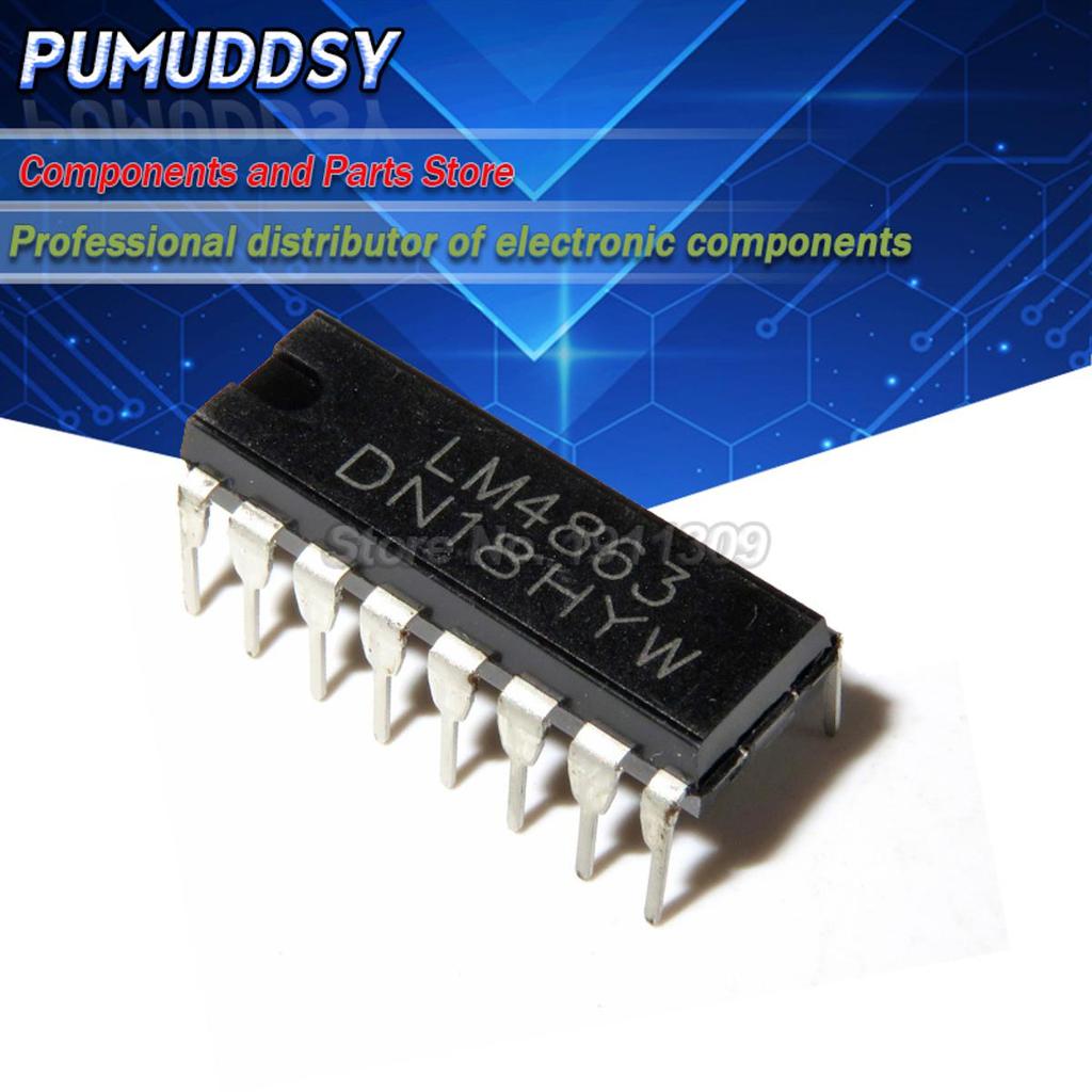 10 CÁI LM4863D DIP16 LM4863 4863 giao hàng nhanh