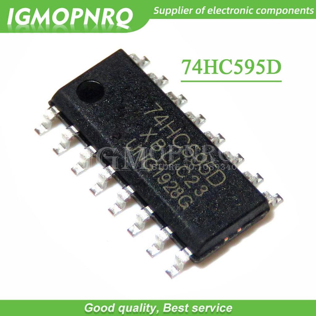 20 CHIẾC 74HC595D SOP16 74HC595 SOP SN74HC595DR SMD