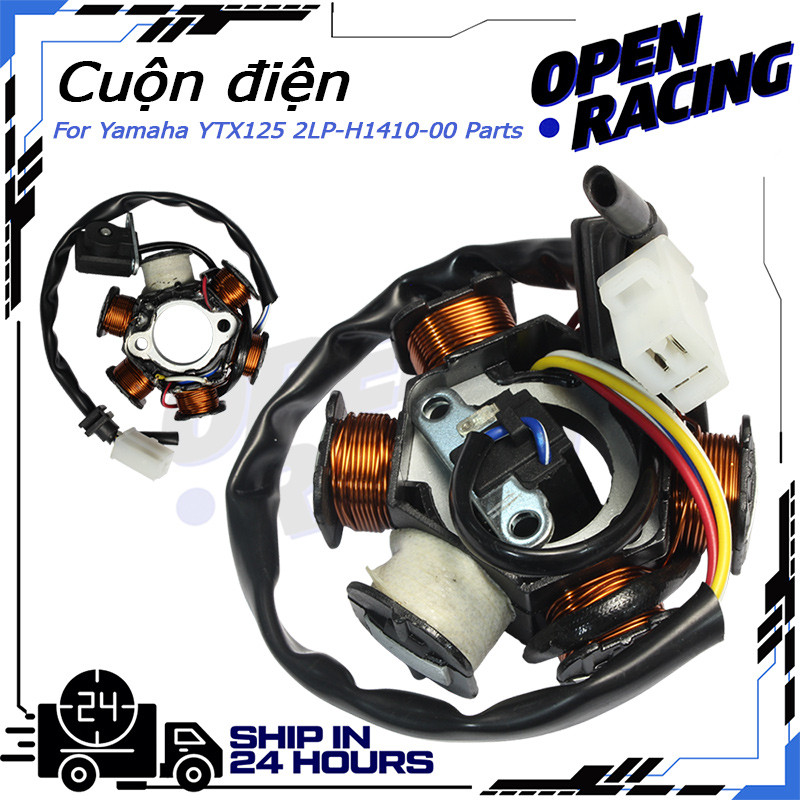 Cuộn điện For   Wave 100 Wave 100R EX5 Dream Dream 100 Supra 100 Supra X 100 Legenda Supra Fit Revo 