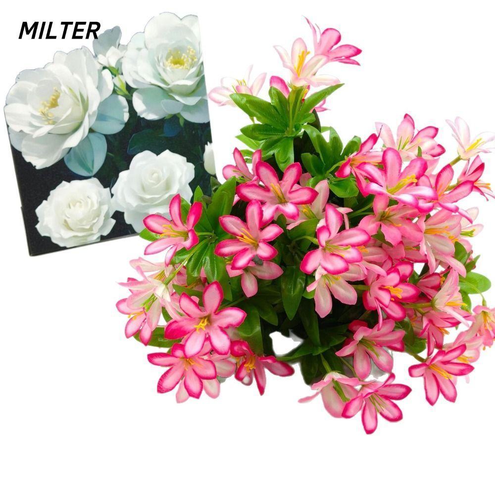 MILTER Nhân Tạo Morning Glory, Cây Giả Thực Tế Morning Glory Hoa Nhân Tạo, Hoa Mềm Mô Phỏng Hoa Đạo 