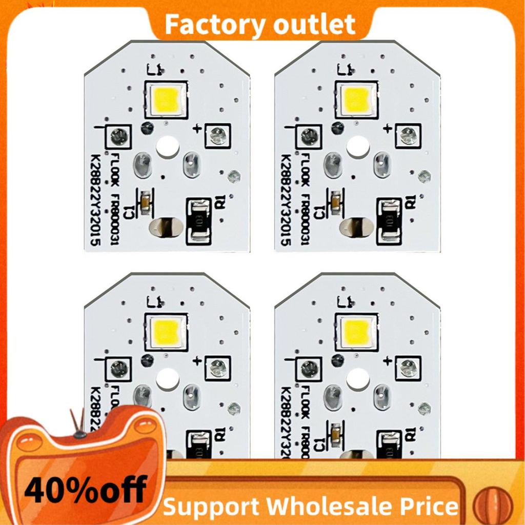 4 Cái WR55X25754 Tủ Lạnh Đèn LED Bảng Cho Tủ Lạnh WR55X30602 WR55X26486 Phụ Kiện Sửa Chữa