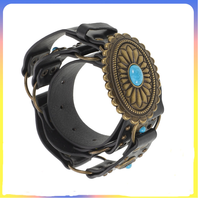 Thắt lưng phong cách Bohemian Thắt lưng Phụ kiện Thắt lưng dân tộc Retro Boho chuangxzh