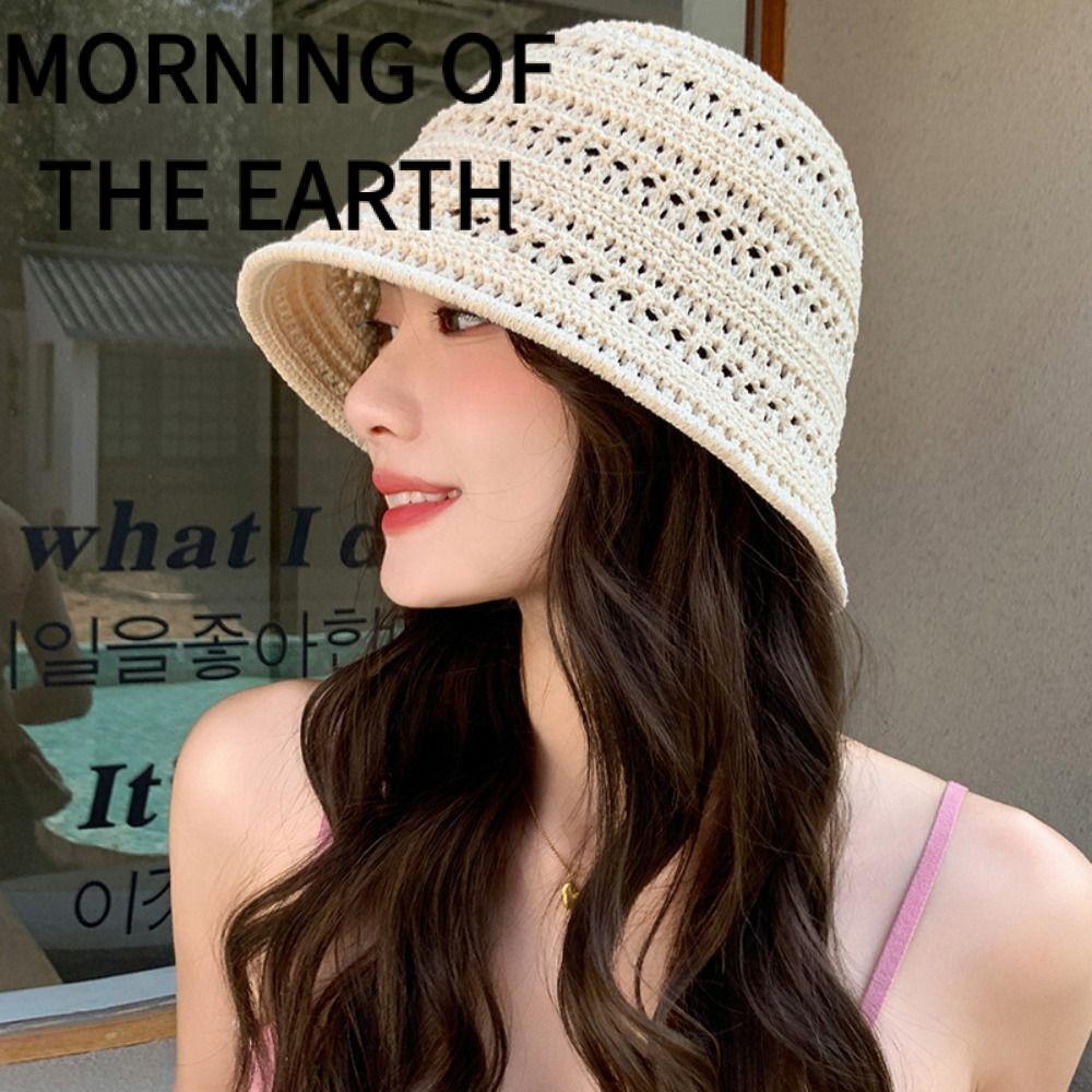 Mũ Fisher's Morning - Chống nắng, Vành Rộng Gấp Gọn, Màu Đơn Sắc, Phù Hợp Đi Biển