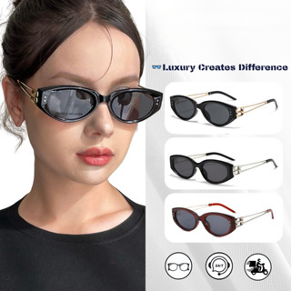 2498 Kính Râm Nữ Cao Cấp Phong Cách Đường Phố Người Nổi Tiếng Chống Tia UV400 Dành Cho Nam Nữ Mùa Hè