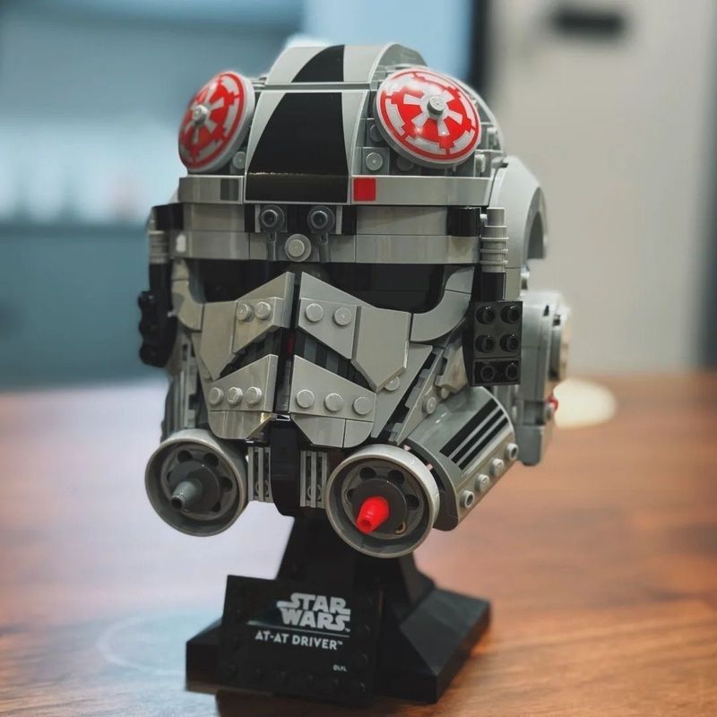 Star Wars Series AT-AT Driver Mũ Bảo Hiểm 75429 Dark Soldier Lắp Ráp Khối Xây Dựng Đồ Chơi Bé Trai Q