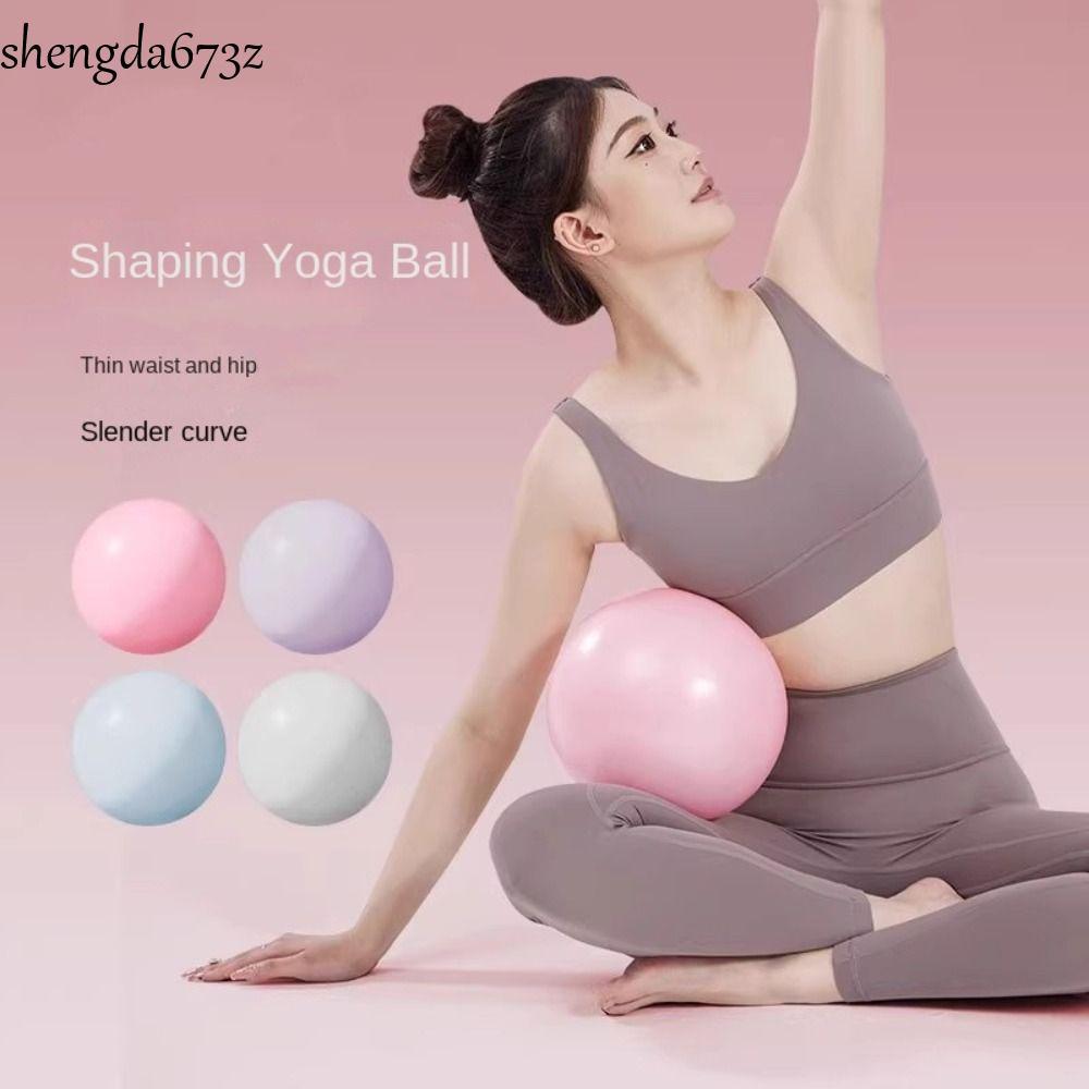 SHENGDA Yoga Ball, PVC Chống Nổ Pilates Bóng, Thiết Bị Pilates Dày Chống Trơn Trượt 25cm Yoga Fitnes
