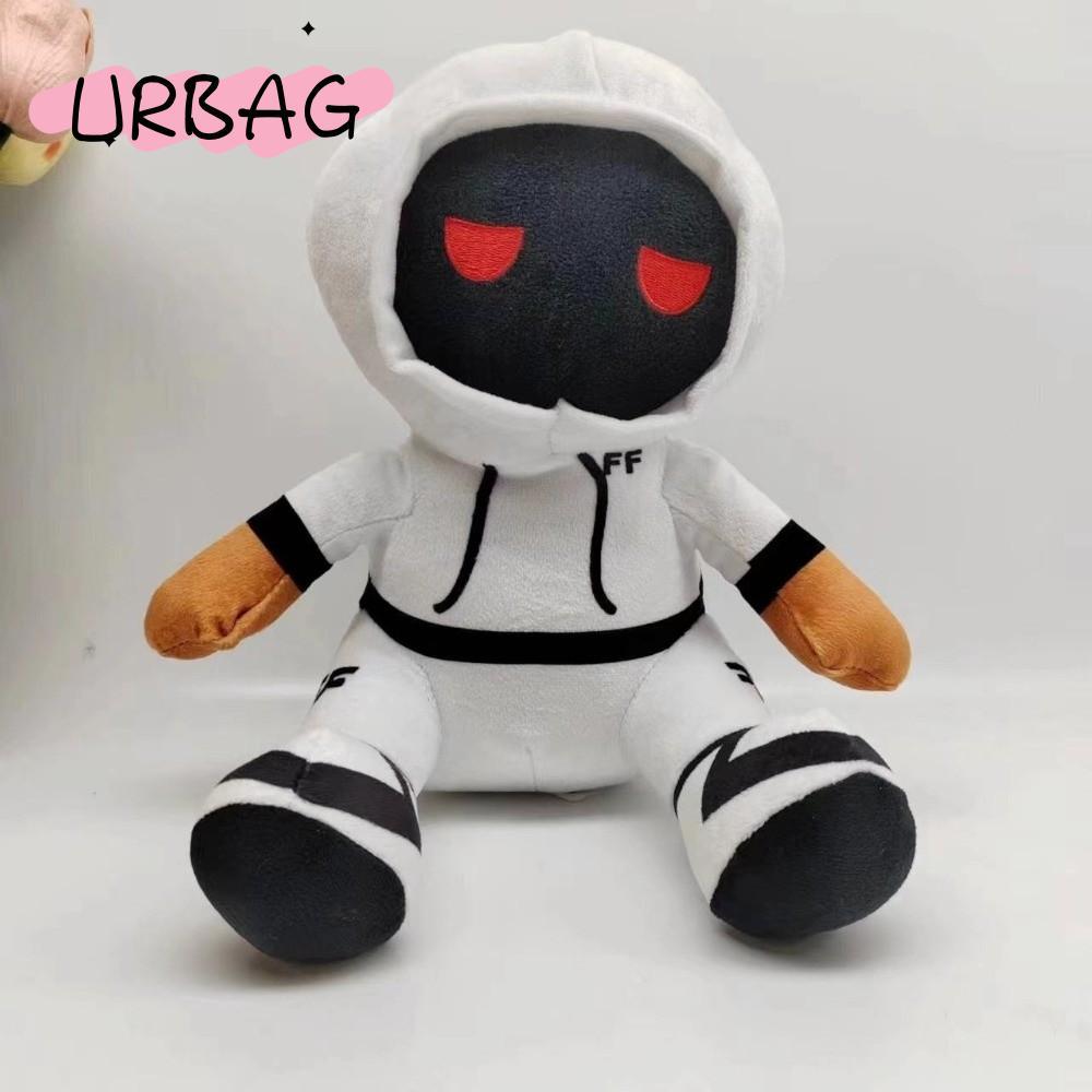 URBAG Foltyn Family Búp bê sang trọng, có áo trắng Roblox Anime Plushie Toy, Phim hoạt hình 25cm Đồ 