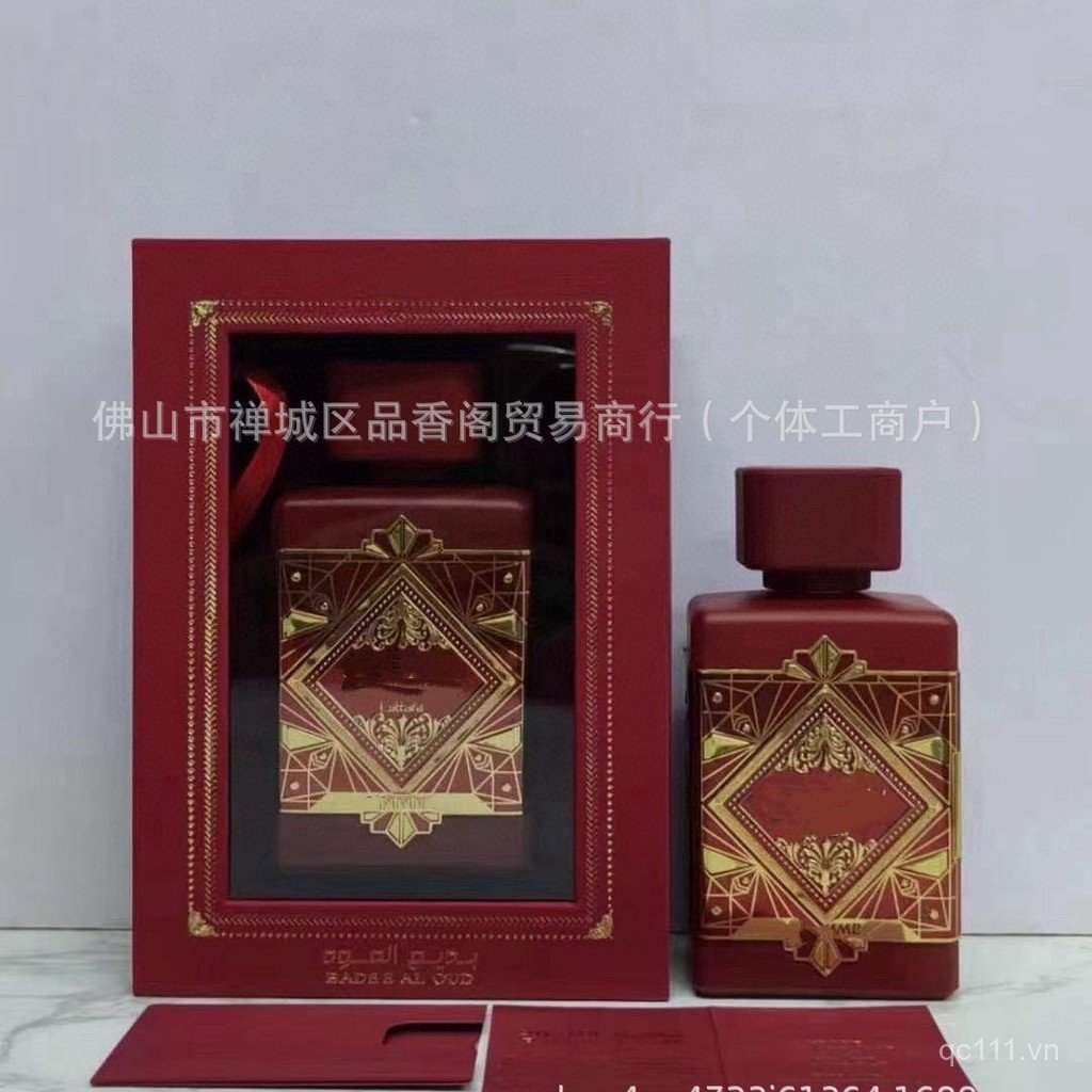 Nước hoa ngoại thương xuyên biên giới Latafa Fragrance Black Glory Ebony 100ML White Glory Ebony Hồn