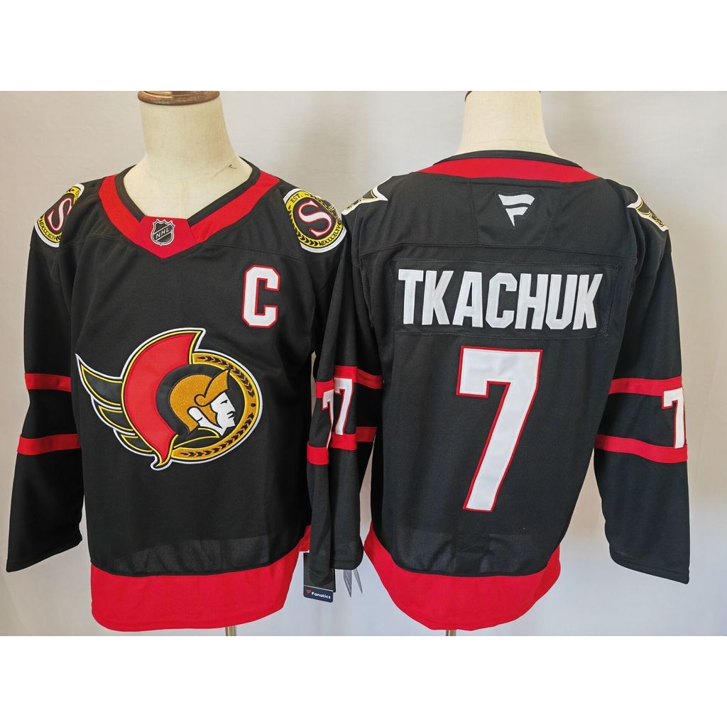 NHL Jersey Khúc Côn Cầu Thêu Mỹ Tay Dài