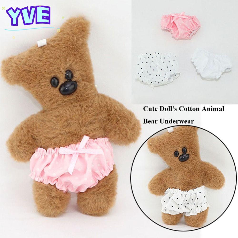 Đồ lót búp bê YVE 30cm, Đồ lót Cotton co giãn 3 kiểu, Trang trí nhà búp bê dễ thương DIY 1 / 6 Búp b