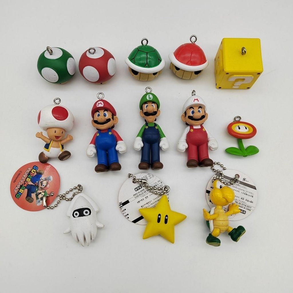 Số lượng lớn Super Mario Hoạt Hình Mario Mặt Dây Chuyền Đồ Trang Trí Quà Tặng Đồ Chơi Giấy Không Trứ