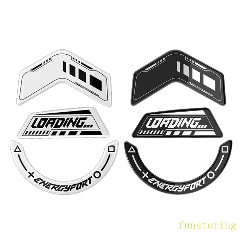 Vui Nhộn Chuột Kính Miếng Dán Tròn Viền Cong Chân Chuột Cho G502 X Lightspeeds G502 X Plus