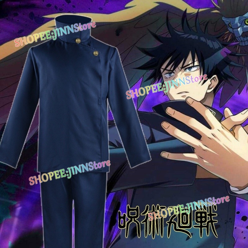 -JINN-Trang Phục Hóa Trang Anime JJK Megumi Fushiguro, Dành Cho Lễ Hội và Cosplay