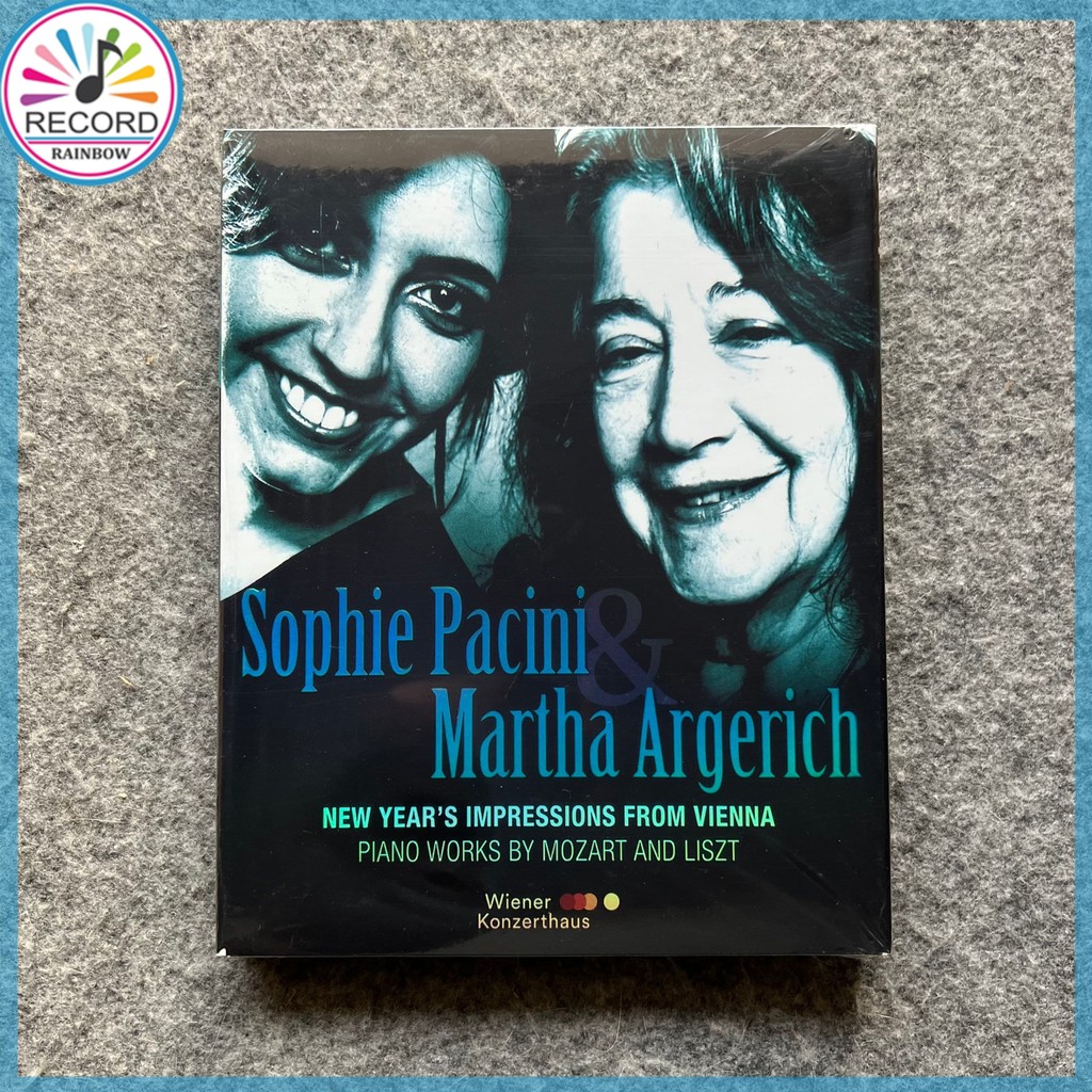 Sophie Pacini & Martha Argerich New Year's Impressions Original Blu-ray Album [Sealed] Brand New 1Z0
