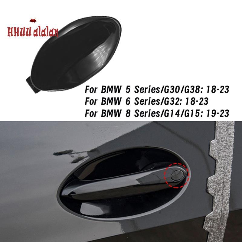 Vỏ tay nắm cửa ngoại thất ô tô Nắp lỗ khóa cửa ô tô 51217489341 Dành Cho Xe 5 6 8 Series G30 G32 G14