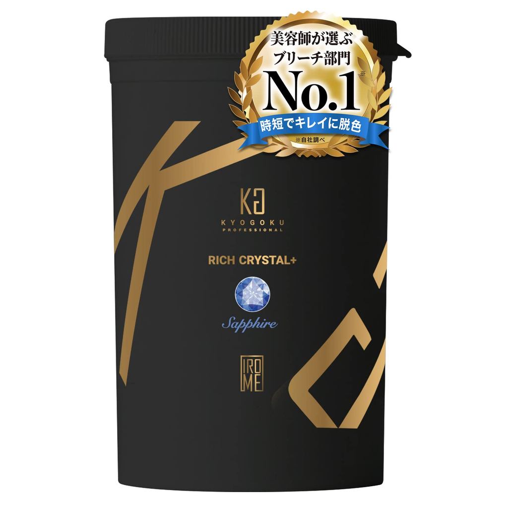 Kyogoku Rich Crystal+ White Bleach for Hair (Diamond Bleach) - Professional Salon Product - Hair Car