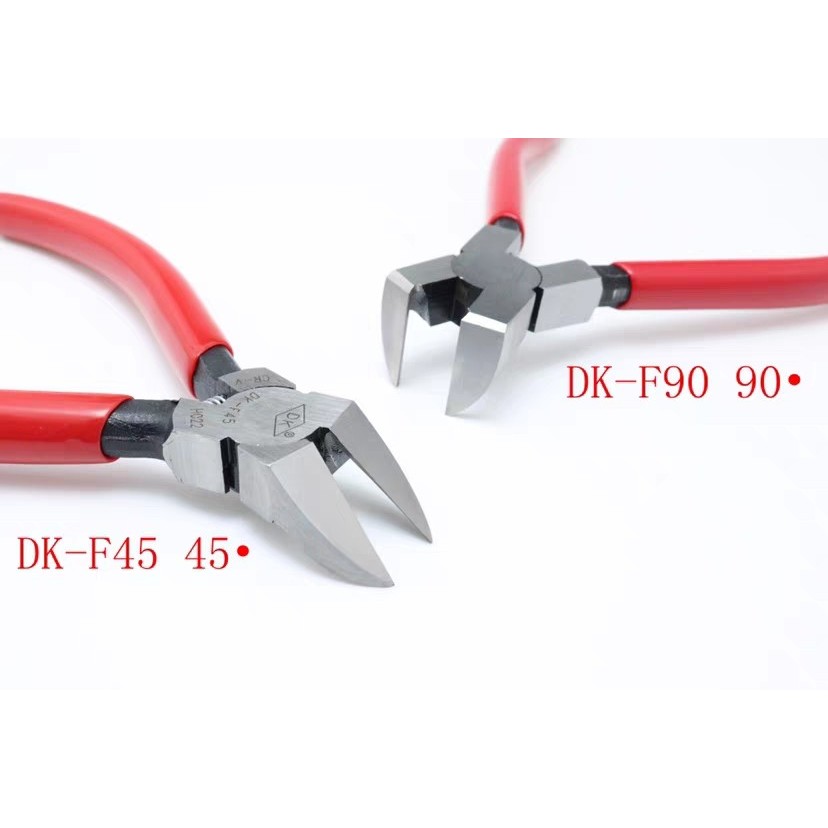 Kìm chéo 45 độ Kìm chéo bằng nhựa Kìm cắt sâu Kìm góc phải 90 độ Kìm cắt hàng đầu Kìm khóa ô tô Kìm