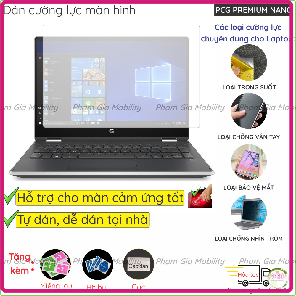 Dán cường lực dành cho HP Pavilion X360 16 Ultra 7 15 14 11 u107TU af0053TU ad032TU af cd ek0xxx ek 