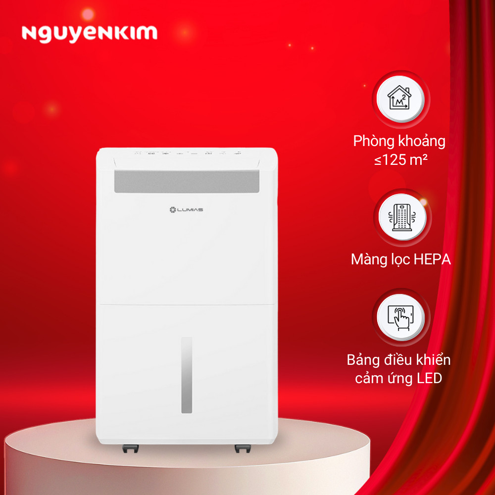 Máy hút ẩm Lumias 30 lít D6S-30L