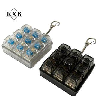 [bagoodstonesgen] 4 / 9 Phím Bàn Phím Cơ Máy Kiểm Tra Trục Bàn Phím LED Đồ Chơi Chìa Khóa Ts