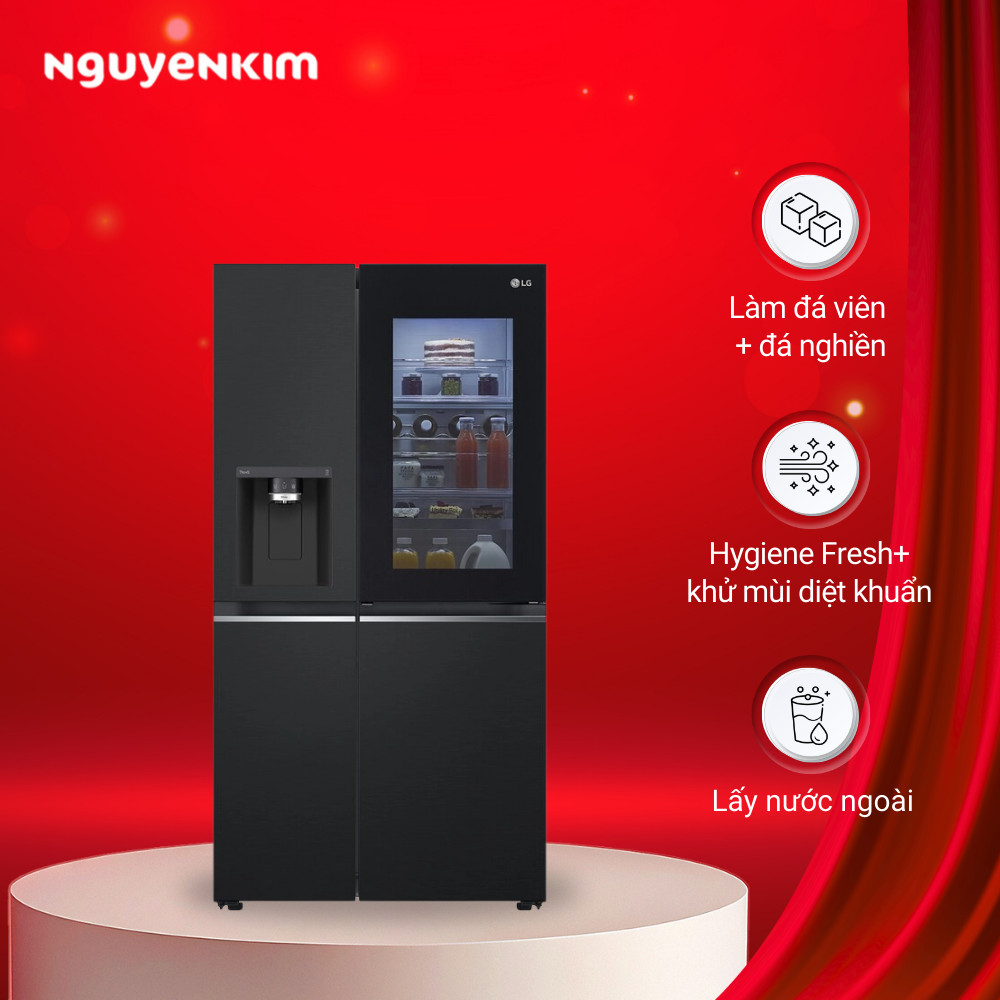 Tủ lạnh LG Inverter 635 lít GR-X257BL