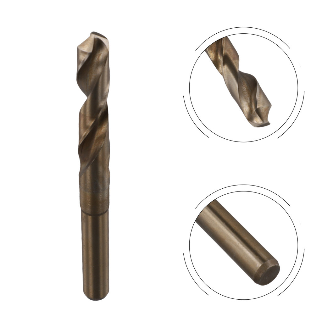 HSS Cobalt Drill Bit Cutting Oil Recommended HRC62-64 Hardness For Aluminium