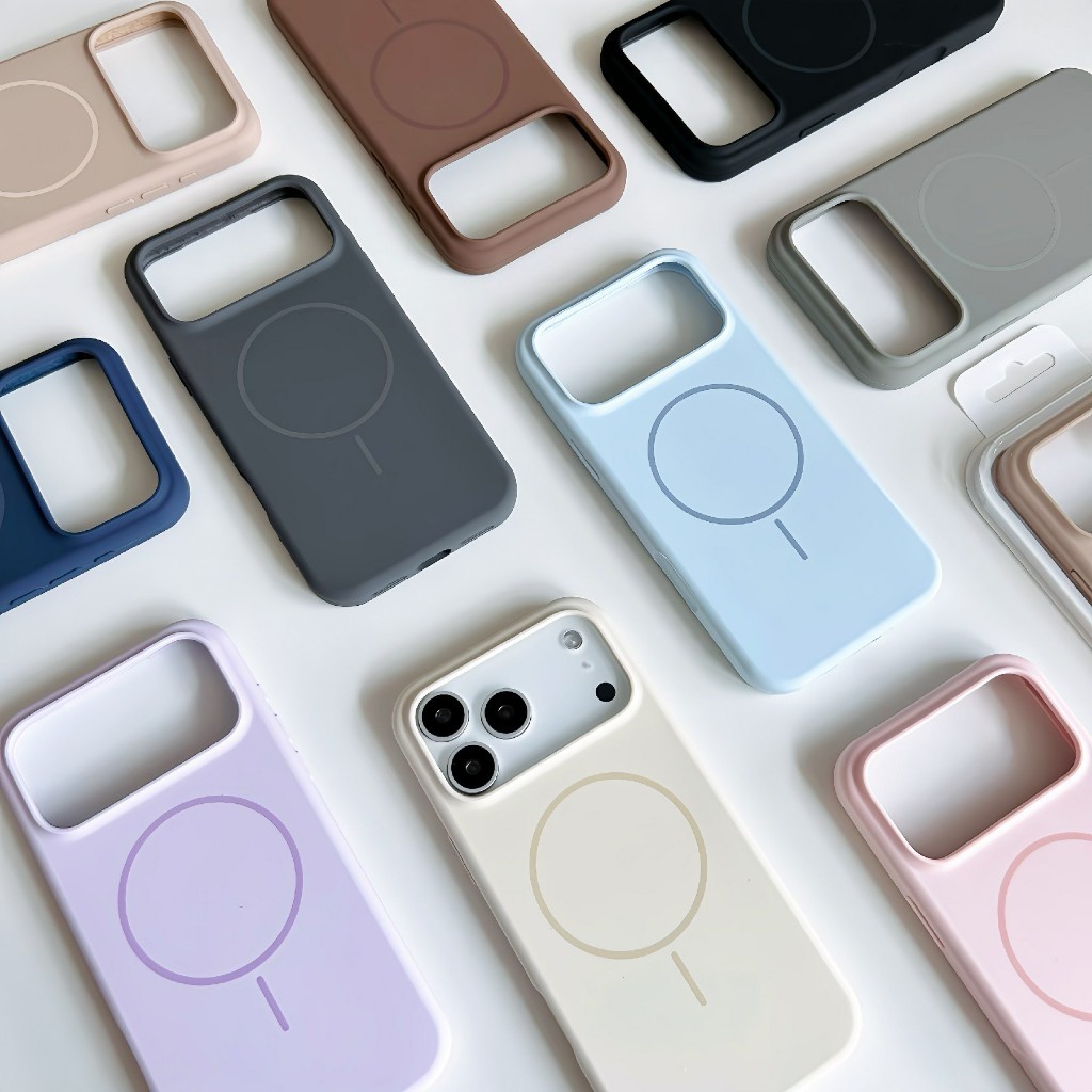 Ốp Lưng Nhung Sạc Cho iphone i17 17air 17pro 17promax Hộp