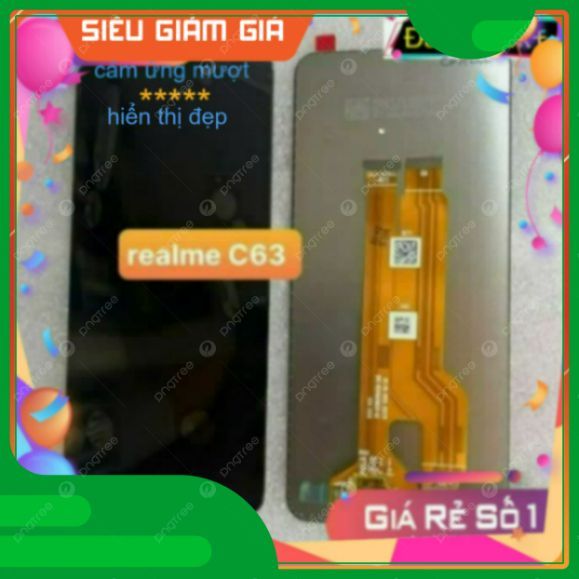 >< Màn ĐT OP Realme C63/ Realme C61/ Narza N63/ Realme C63S/ Realme Note 60 (tặng keo, cường lực)