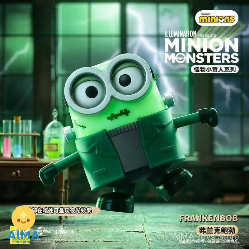 Hàng sẵn có [Chính hãng] Minions Monster Series Clockwork Movable Funny Minions cos Ma cà rồng Hình 