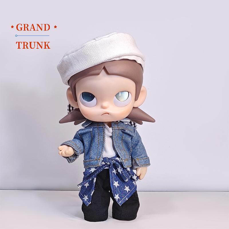 [GRAND-t] Dành Cho Zsiga 1 / 8 Tỉ Lệ Bjd Doll Denim Jaet Mới Thay Thế Búp Bê Quần Áo Búp Bê Phụ Kiện
