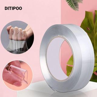 Băng dính 3 / 5M chống nước trong suốt DITIPOO Hai mặt