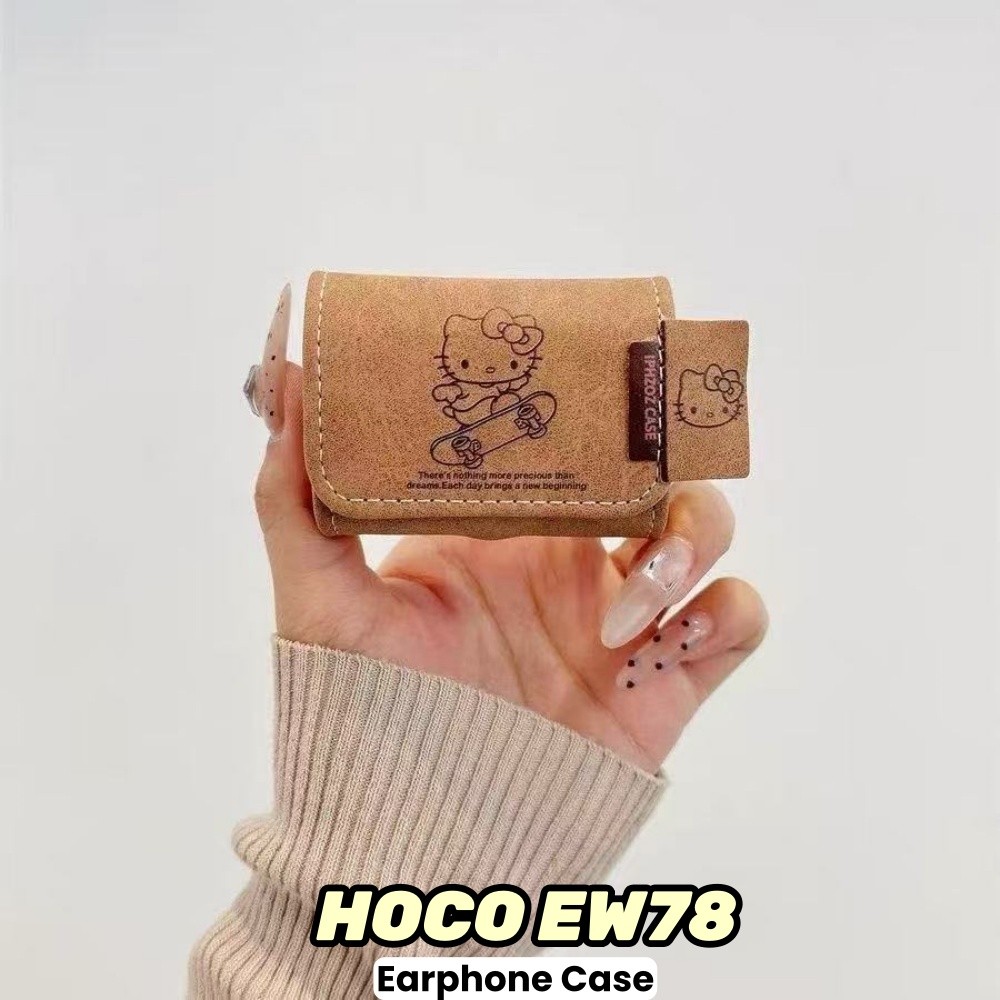 [Tùy chỉnh] Dành cho vỏ HOCO EW78 Vỏ bọc tai nghe dệt may hoạt hình dễ thương