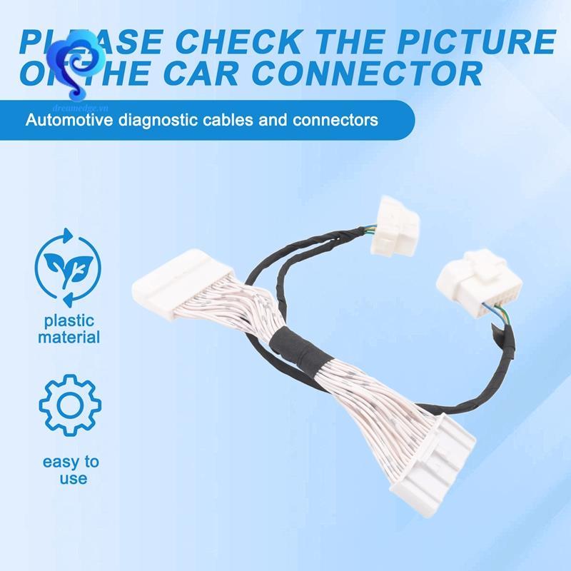 [dreamedge] Cho 40 Cáp Chìa Khóa Thông Minh 4A Cho OBDSTAR IM508 IM608 K518 Key Tool Plus Sylphy B18