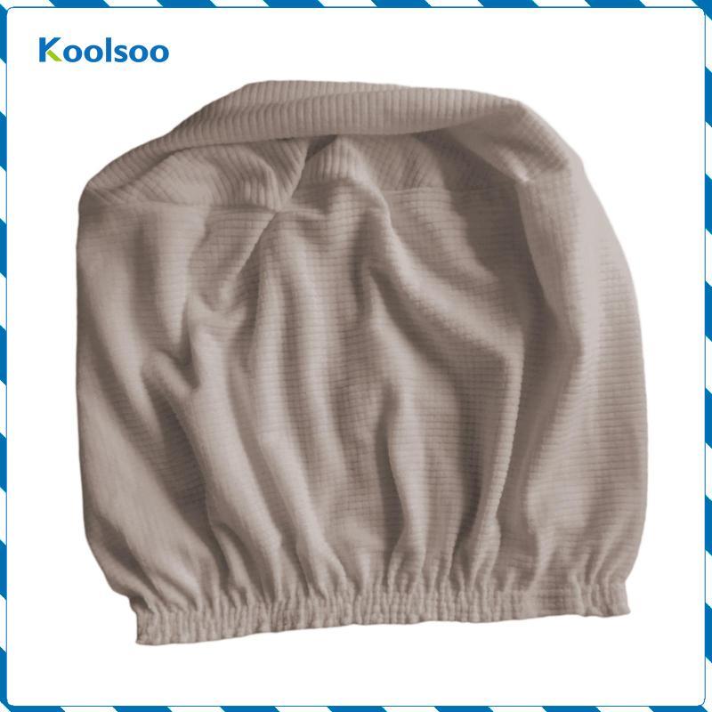 Ottoman Cover Ottoman Slipcover Dày Màu Chắc Chắn Máy Có Thể Giặt Tròn Ottoman Bảo Quản Chân Ghế Dàn