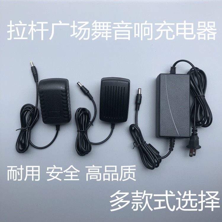 JBZ Xe Đẩy Âm Thanh Jbz Vuông Khiêu Vũ Loa Pin Adapter Bộ Sạc 15V3A Bên Ngoài Nguồn Điện