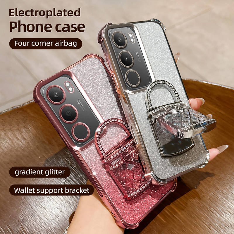 Ốp Điện Thoại Đệm Chống Sốc Thẩm Mỹ Phong Cách Nữ vivo y19s pro y02 y02t y02a y02s y03 y03t y19 y19s