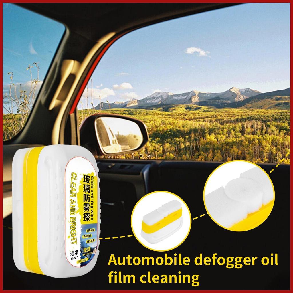 Chất tẩy màng dầu thủy tinh ô tô 180ml Đồ dùng chi tiết chống sương mù Máy làm sạch cửa sổ ô tô cho 