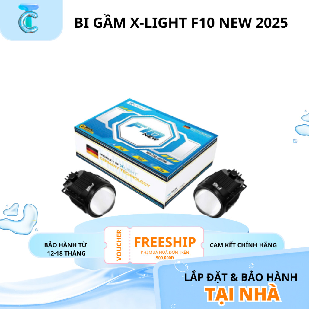 NEW 2026 Bi Gầm X-LIGHT F10 NEW 2025  3inch | Chính Hãng