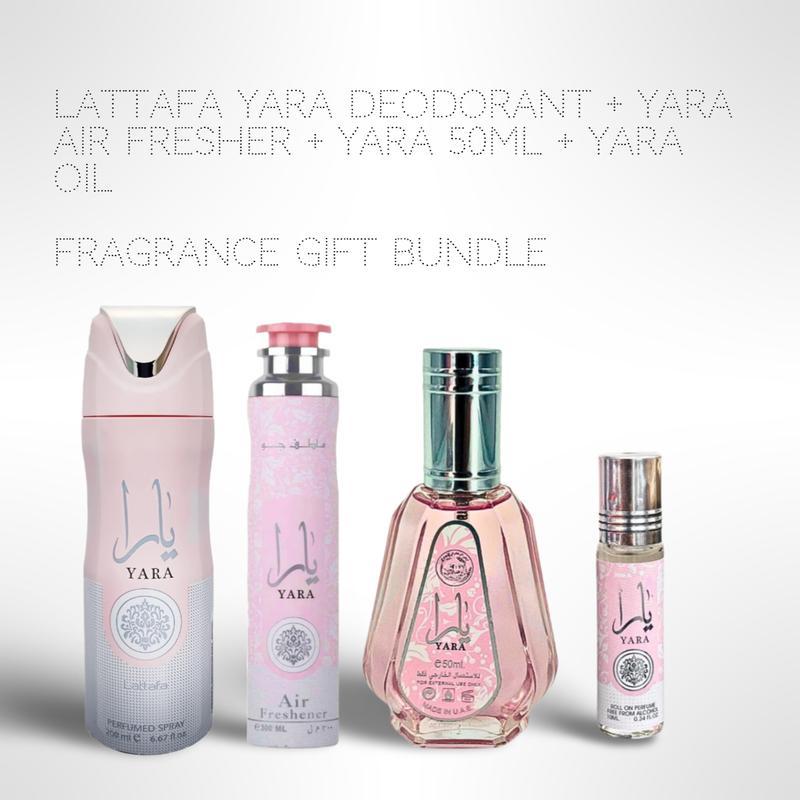 Gói Yara được yêu thích nhất-Lattafa Yara Khử Mùi + MÁY LẤY KHÍ Yara + Yara 50ML + Dầu Yara 10ml - G