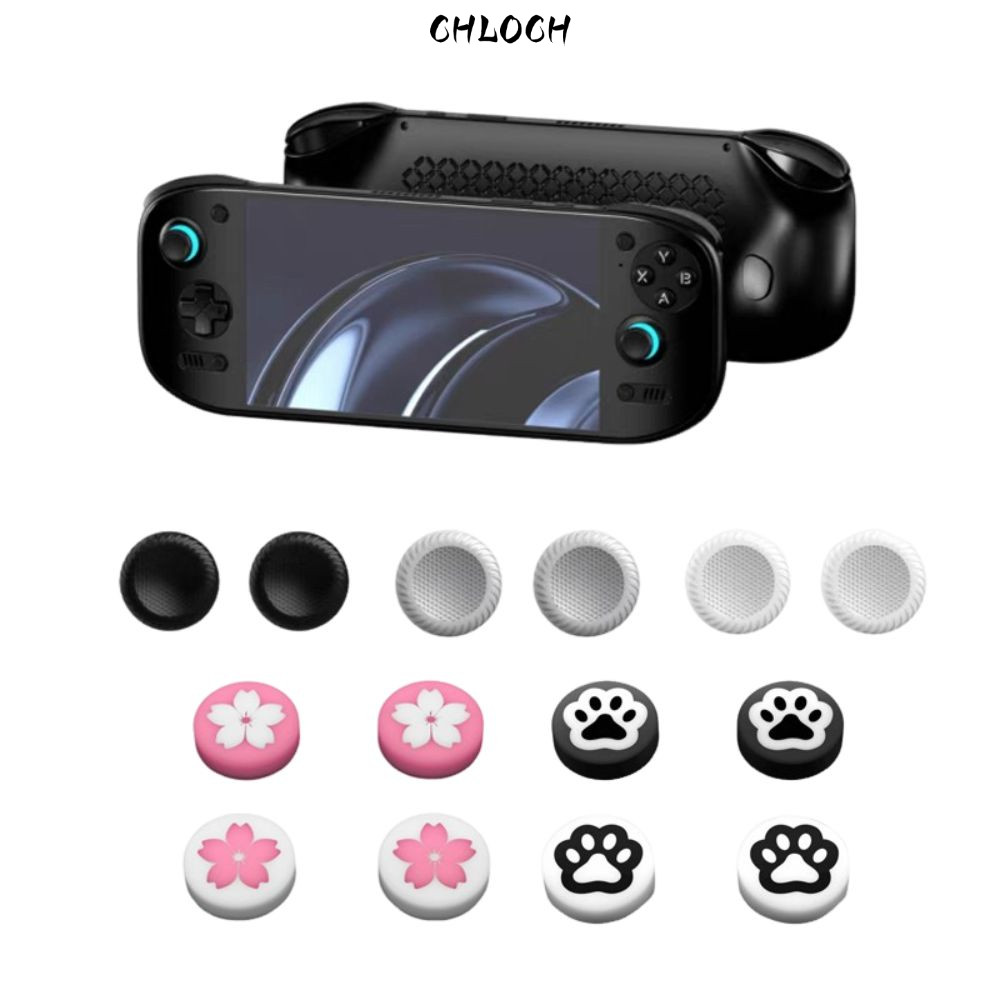 CHLOCH 4 Máy Chơi Game Cần Điều Khiển Rocker, Nắp Cần Điều Khiển Lớn Silicon Chống Trơn Trượt, Phụ K