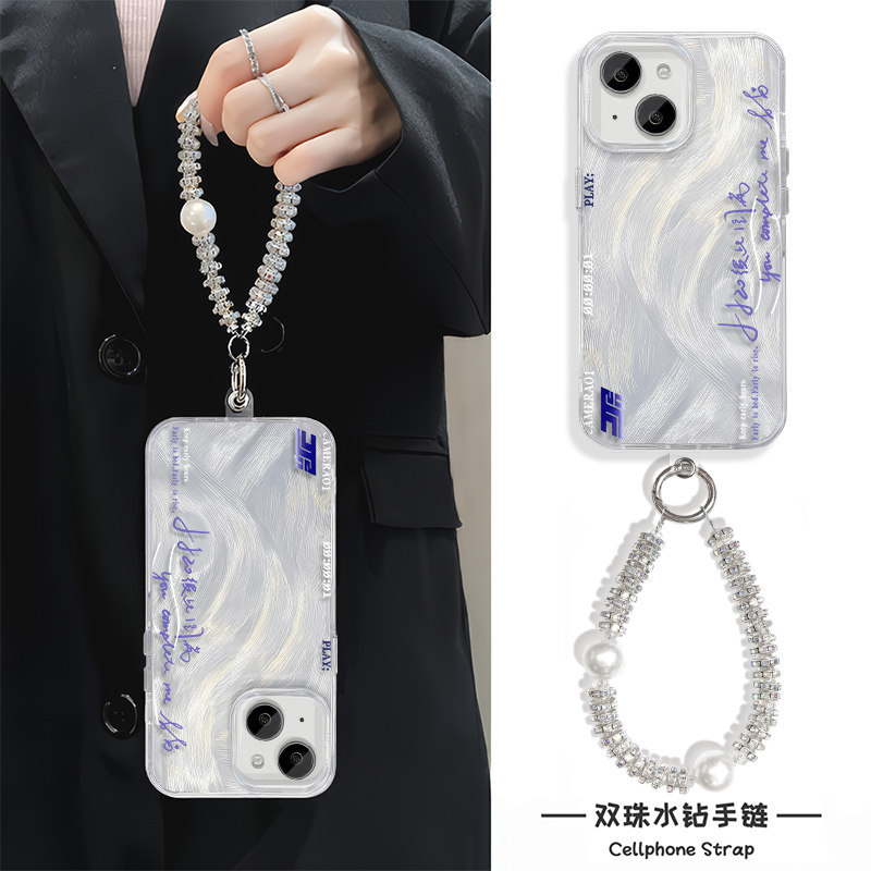 Jj20 JJ Lin Hàng Hóa Chữ Ký 17 Thích Hợp Cho ins Style Xiaomi 15 Apple 13 High-End Feel 16PLUS Ốp Đi