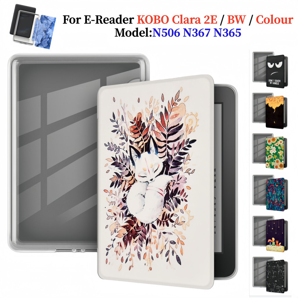Dành Cho Kobo Clara Color 6.0 Inch E-Reader Tranh Acrylic Flip Cover Kobo Clara Color 2E / BW 6.0 In