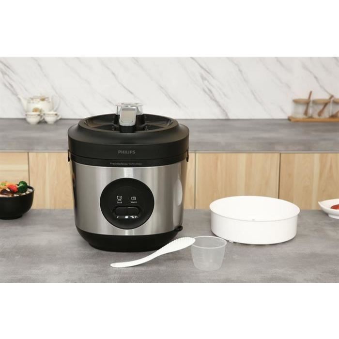 [HÀNG CHÍNH HÃNG] Nồi cơm nắp gài Philips 1.8 lít HD3213/31