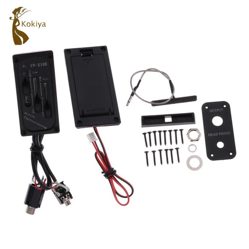 Bền ABS Violin Thụ Động Pickup Piezo Cello Violin Transducer Bộ Pickup