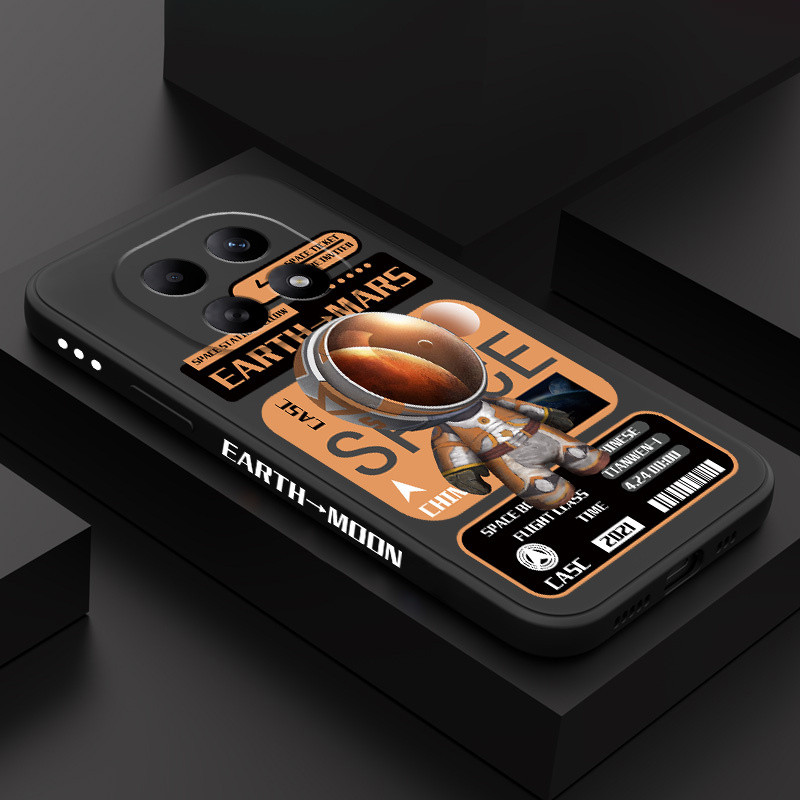 Ốp Điện Thoại Cho Xiaomi Redmi Note 15 14 13 Pro Plus + 4G 5G Cũ Phi Hành Gia Thoải Mái Cảm Thấy